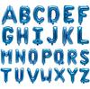 Versão Meimei de corpo fino balão de 16 polegadas letras minúsculas A-Z aniversário casamento sala de casamento balão de filme de alumínio decorativo atacado