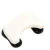 Taburete de pie para inodoro de color contrastante de lujo ligero, reposapiés auxiliar ergonómico para inodoro, taburete de plástico antideslizante para agacharse para baño