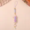 Colgante para Teléfono Brocado de Canción Bambú de la Fortuna - Símbolo de progreso continuo, adorno colgante portátil, producto cultural y creativo para lugares escénicos y tiendas de Hanfu, accesorio estilo chino al por mayor