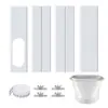 Accesorios para Aire Acondicionado Portátil Sello para Ventana Cortavientos Tipo Universal Extensible Deflector Telescópico de 10 cm 43~150 cm Venta al por Mayor
