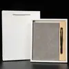 Caixa de Presente para Caderno de Negócios Conjunto de Pen Drives A5 Caderno B5 Atividade de Volta às Aulas para Estudantes Conjunto de Presente