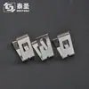 Clip de resorte en forma de V Pw18, Sujetador para panel trasero de marco, Pieza de fijación para panel trasero de marco de fotos, Clip metálico para panel trasero de espejo