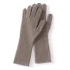Nuevos Guantes de Punto con Rayas Verticales de Cachemira Otoño Invierno Cálidos Protección contra el Frío Unisex Suaves Amigables con la Piel Guantes para Exteriores Guantes de Ciclismo