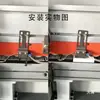 Máquina de canteado dispositivo de aspiración de polvo recolección direccional de polvo limpieza de virutas de madera soplado de seda soplado de aire control automático mecánico
