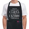 Delantal de Amazon Explosions para hombres y mujeres, para parejas, barbacoa, comercio exterior transfronterizo, impresión de logotipos, letras, chef, peluquería, ropa de trabajo.