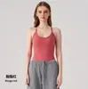 Chaleco de Yoga Transfronterizo para Mujer a Prueba de Impactos Reafirmante Moldeador con Copas Fijas Ropa Exterior para Correr Entrenamiento Fitness Espalda Bonita Ropa Interior Deportiva