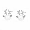 Set de aretes navideños para mujer, aretes de campana roja, árbol de Navidad, copos de nieve europeos y americanos, alce, muleta, cruz, nuevos accesorios transfronterizos