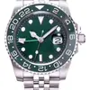 Reloj Mecánico Totalmente Automático Más Vendido de Exportación Transfronteriza Europea y Americana Cuatro Manecillas GMT Greenwich Laojia Reloj de Negocios