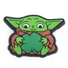 Star Wars Yoda Sapatos de Elfo Sapatos com Buraco de Flor Acessórios Diy Fivelas de Sapato Acessórios Fivela Decorativa para Chinelos Exclusivo Transfronteiriço