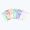 Bolsa con Cierre de Color Múltiple Cpp Película Perlada para Almacenamiento de Accesorios Digitales Joyería Papelería Multitamaño a Prueba de Polvo e Impermeable