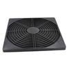 Cubierta de red a prueba de polvo para ventilador axial de fábrica 120*120 ventilador tres en uno red de polvo de plástico 120 red protectora negra