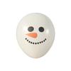 12 polegadas floco de neve impresso balão boneco de neve Balão decoração de Natal véspera de Natal arranjo de atividade balão de floco de neve