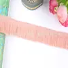 Venta al por mayor del fabricante Yiwu Trading presenta nuevos accesorios de encaje con flecos, accesorios para la ropa y encaje de borlas coloridas para cortinas