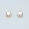 Fivela Magnética de Diamante Colorido Transfronteiriça, Fivela Magnética para Camisa Sem Pregas e Sem Costura, Fixador Magnético Forte e Sem Marcas para Lenços de Cabeça, Fivela Magnética Fixa para Gola de Lenço de Seda