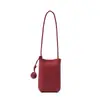 Bolsa de Mujer Más Vendida, Bolso Cruzado Versátil de Gama Alta para el Trabajo, Billetera para Monedas, Bolso para Teléfono Móvil, Bolso Pequeño, Bolso Vertical de Cuero para Teléfono Móvil