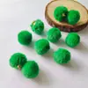 20mm Bola Colgante de Otoño e Invierno Bola de Pelo de Conejo Colgante de Felpa DIY Accesorios de Joyería Cuentas Cadena de Teléfono Móvil Llavero