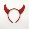 Faixa de Cabeça com Chifres de Diabo para Halloween Transfronteiriça Decoração Adereços Atmosfera Performance Suprimentos para Fotos Faixa de Cabeça Lantejoulas Estilo Quente