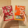 Nueva Caja de Cajón Floral Estilo Chino, Caja de Empaque de Bolsita de Año Nuevo, Caja de Empaque de Joyería de Brocado Song Extraíble Antioxidación