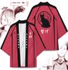 Anime adolescente quimono capa casaco 3D impressão digital casual CarDigan roupa masculina atacado