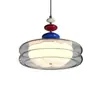 Nova Luminária de Teto para Quarto Memphis Cor Dopamina Color Blocking Minimalista Moderno Semi-Embutida Proteção para os Olhos Colorida Luz Principal do Quarto