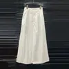 Chegada Nova do Verão 2026 Conjunto Fashion de Flores 3D para Mulheres Top Cropped de Um Ombro Nicho + Calça Casual de Pernas Largas