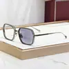 Óculos de Sol Unisex Admiral Cross-Border Light Luxury Estilo Japonês Feitos à Mão J-Yahe Metal Resistente Óculos de Sol Tendência para Férias com Proteção Solar