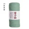 Hilo de Algodón Hueco de 2 mm para Bolsas de Ganchillo DIY Bolsa Tejida a Mano Hilo Redondo Hilo Perlado Hilo de Lana