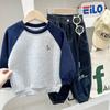 Sudadera de Dibujos Animados para Niños Primavera 2026 Nueva Ropa Infantil para Niños Pequeños y Mayores Sudadera con Capucha Estilo Primavera de Moda