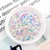 Lantejoulas Coloridas em Formato de Coração 1g Pacote Pequeno Miçangas 3-4mm Decoração para Nail Art Glitter Enchimento DIY Venda Direta da Fábrica Acessórios
