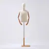Adereços de Mannequim para Roupas Mannequim Masculino de Meio Corpo Suporte para Exibição de Terno Vestido Manequim de Corpo Inteiro Prateleira de Mannequim para Roupas Masculinas