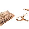 Clip de acero inoxidable de tamaño pequeño para colgar colchas, ropa y ropa.