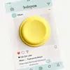 Soporte Magnético para Teléfono de Silicona Mate con Bloques de Color para Escritorio, Soporte Retráctil de Color Sólido para Personas Perezosas