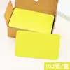 Cartões Brancos de Palavras, Cartões em Branco, Cartões Postais, Cartões DIY de Papel Kraft, Cartões Pequenos para Rabiscar, Cartões Mensagem Marcadores de Página, Feitos à Mão