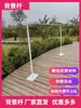 Soporte de fondo cortina de gasa soporte para globos poste elevador soporte de tablero kt accesorios de boda poste telescópico marco de fondo exterior hierro forjado