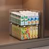 Cesta de Almacenamiento Escritorio Snacks Misceláneas Caja de Almacenamiento Gabinete Plástico Rectangular Transparente Acrílico Caja de Almacenamiento