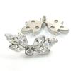 Jiang Ti F136 Titanio Clavo de Oreja Ojo de Caballo Circonita Incrustada Moda Aleación de Titanio G23 Cuerpo Joyería para Perforación Clavo para Cartílago de Oreja