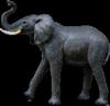 Lámpara led escénica para exteriores con modelado de animales resina acero vidrio lámpara de paisaje 3D elefante flamenco jirafa