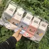 Zushang 26 Outono/Inverno Masculino Feminino Meia Esportiva Colorida de Algodão de Cano Médio Fresca para o Dia a Dia em Estoque Atacado