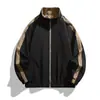 Chaqueta Reversible para Hombre con Cuello Alto, Nuevo Estilo Primavera y Otoño Reversible Holgada Casual Top Compra Grupal Mayoreo