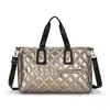 Bolsa de gimnasio con compartimento para zapatos, bolsa deportiva para hombre con separación de compartimentos secos y húmedos, bolsa de entrenamiento y natación, bolsa ligera para equipaje de viaje corto para mujer