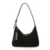 Bolsa Popular de Leopardo Mate para Axila para Mujer Otoño 2025 Nueva Gran Capacidad Versátil Estilo Commuter Bolso de Hombro Único Cruzado