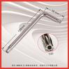 Llave Antirrobo con Forma de Flor de Ciruelo, Llave Manual de Doble Cabeza Hexagonal Cruzada en Forma de L, Venta al por Mayor desde el Fabricante