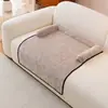 Alfombra para mascotas de chenilla para todas las estaciones de comercio exterior, almohadilla para dormir para perros de una sola pieza antideslizante y resistente al desgaste, cama para gatos resistente a los arañazos, fácil de limpiar