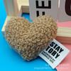 Nueva Venta Caliente Felpa Algodón Tridimensional Amor Accesorios de Joyería DIY Hecho a Mano Accesorios para Prendas Carcasa para Teléfono Móvil Joyería Corazón de Durazno