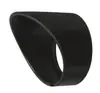 Copa de instrumento para automóvil Soporte de instrumento único 2 pulgadas 52 mm Cubierta de instrumento de copa de instrumento de grano de carbono negro