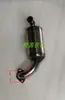 Motor diesel monocilíndrico Trator de mão Conjunto de silenciador de aço inoxidável R175R180 Tubo de escape silenciador chaminé