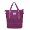 Bolsa de Viaje Expandible de Gran Capacidad, Cubierta Conveniente, Maleta de Ruedas, Viaje de Negocios de Corta Distancia, Bolsa de Tela Oxford para Mujeres Embarazadas