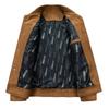 Otoño 2023 nueva moda Juvenil Versátil casual chaqueta ropa de cuero Marca de moda japonesa para hombre una pieza entrega