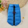Venda Quente Novas Roupas para Pets Outono e Inverno Colete com Zíper Roupas Quentes para Cachorros Roupa de Cachorro Fashion com Zíper
