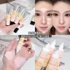Corrector Famoty Cubre Ojeras, Bolsas en los Ojos, Surcos Lagrimales, Manchas y Aclara el Rostro, Maquillaje de Larga Duración Que No Se Desgasta